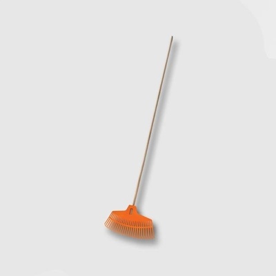 Trebor FOCUS plastové s drevenou násadou oranžové