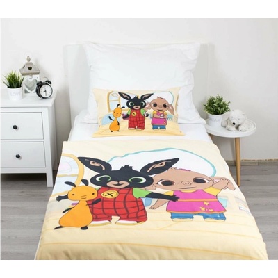 Jerry Fabrics Dětské povlečení do postýlky KRÁLÍČEK BING PLAYROOM, žluté 100 x 135 cm 40 x 60 cm – Hledejceny.cz