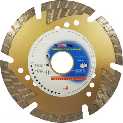 Mar-Pol Diamantový rezný kotúč 125 x 22.2 mm M08721