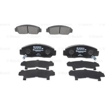 BOSCH Sada brzdových platničiek kotúčovej brzdy 0986424722