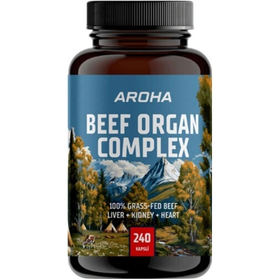 Aroha Beef Organ Complex 240 kapslí