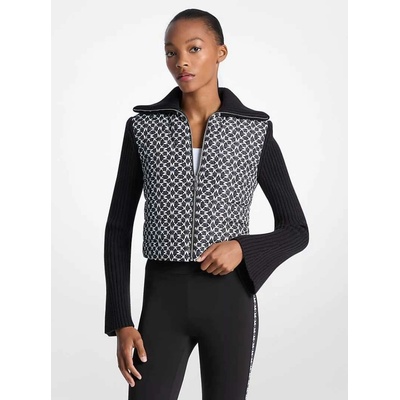 Michael Kors Quilted Graphic černá