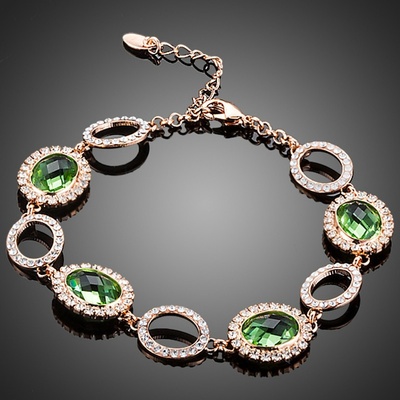 Francesca Petrucci Swarovski Elements Mariangela Zelená NR0087