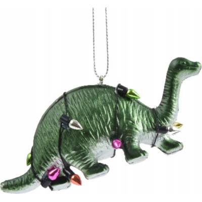 Kaemingk Závesná ozdoba na stromček Dinosaurus Brachiosaurus 10,5 cm, plastová, nerozbitná