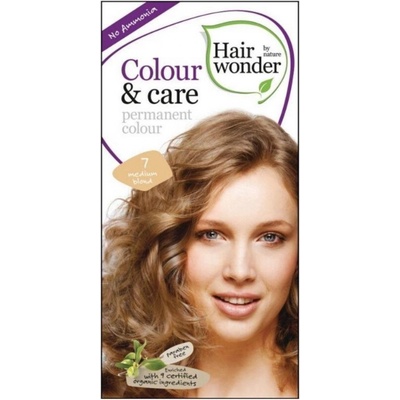 Hairwonder přírodní dlouhotrvající barva BIO středně Blond 7