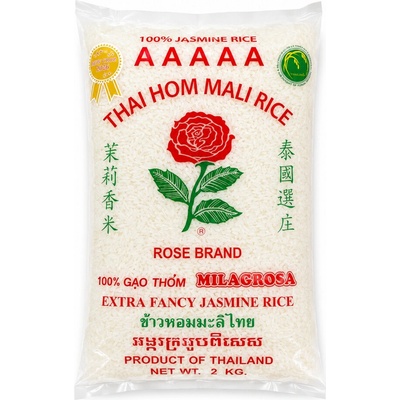 Rose Brand Thai Hom Mali Jasmine Rice 2 kg