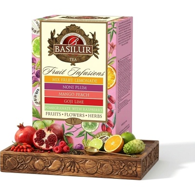 Basilur Fruit Infusions Assorted Vol. IV. přebal gastro 20 ks