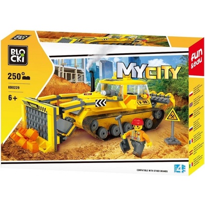 ICOM Blocki MyCity Stavba buldozer 250 ks – Hledejceny.cz