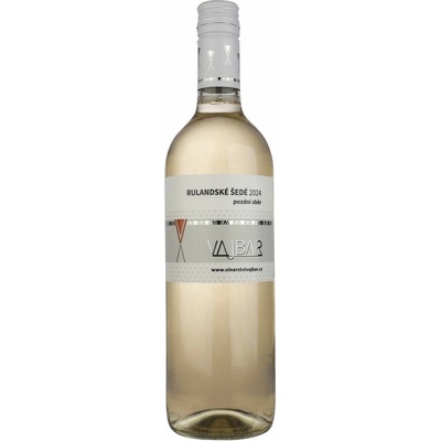 Vinařství Vajbar Rulandské šedé pozdní sběr 2025 12,5% 0,75 l (holá láhev)