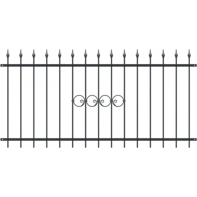 Kovové plotové pole PLP63 š. 2500 x v. 1000 mm