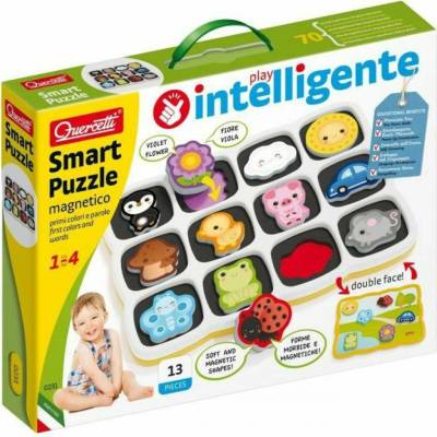 Quercetti Smart Puzzle magnetico first colors and words 0231 – Hledejceny.cz