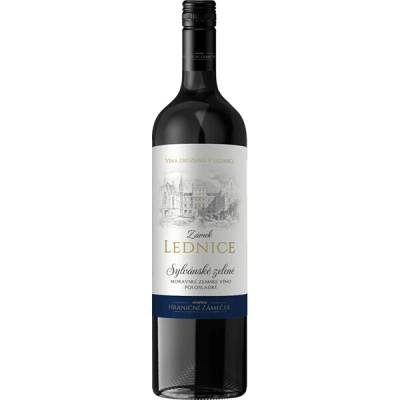 Vinařství Hraniční Zámeček Sylvánské zelené Zámek Lednice Moravské zemské víno 0,75 l (holá láhev)