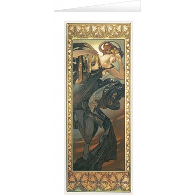 Blahopřání Alfons Mucha – Evening Star