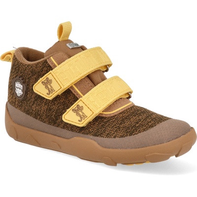 Affenzahn dětské barefoot kotníkové boty Low Boot Knit Happy Tiger