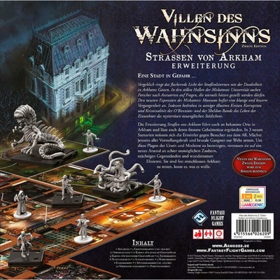FFG Mansions of Madness 2nd edition Streets of Arkham