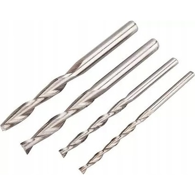 EXTOL CRAFT frézy stopkové, sada 4ks, ∅3,2-4-6-6,3mm, 408010B