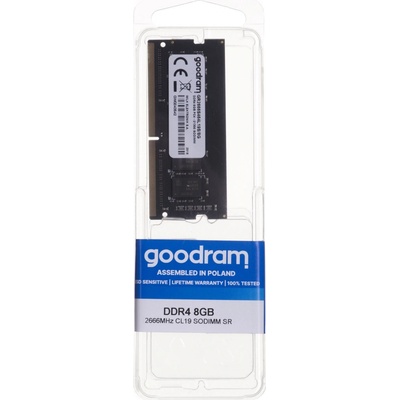 Goodram DDR4 8GB 2666MHz CL19 GR2666D464L19S/8G