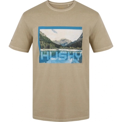 Husky tričko Tee Lake beige