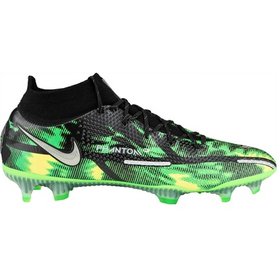 Nike PHANTOM GT2 ELITE DYNAMIC FIT FG Černá Zelená Stříbrná