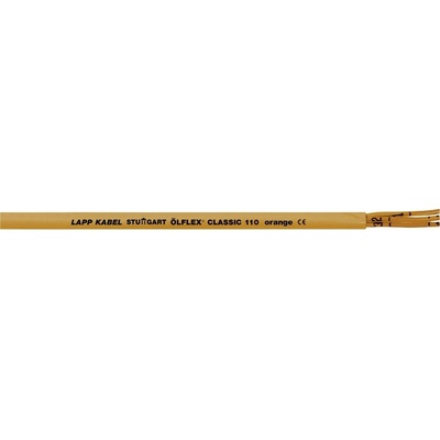 Lapp ÖLFLEX® CLASSIC 110 ORANGE 19708/500 riadiaci kábel 4 x 1 mm² 500 m oranžová