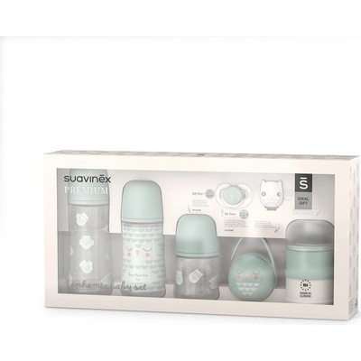 Suavinex Premium novrozenecký set Bonhomia zelená