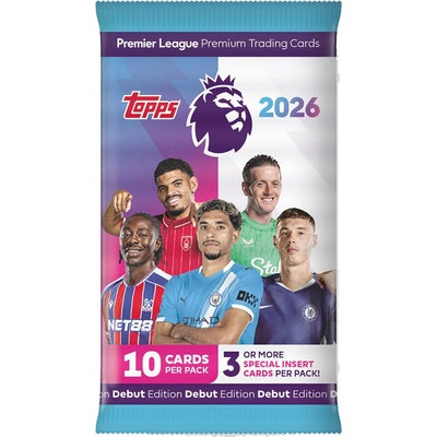 Topps Karty PREMIER LEAGUE 2026 – Hledejceny.cz