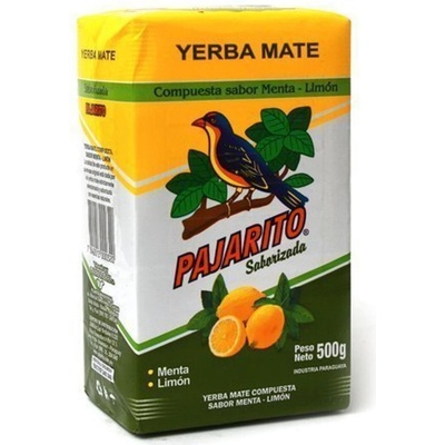 Pajarito Čaj Yerba Maté menta limon 500 g