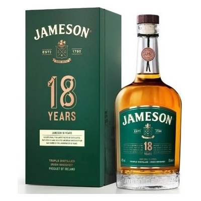 John Jameson 18y 40% 0,7 l (holá láhev)