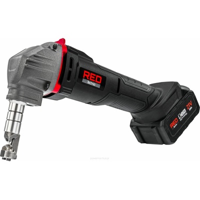 RED TECHNIC Akumulátorové nôžky na plech RTANSDB0173, 21V, 3Ah