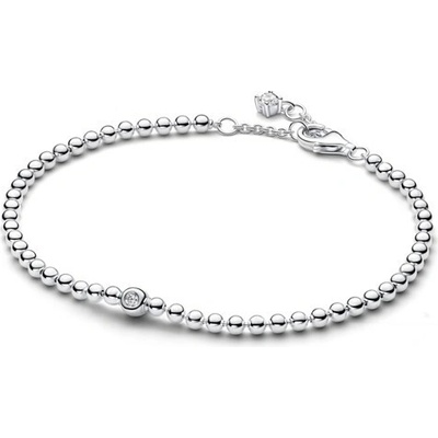 PANDORA Kuličky a zirkon 18 cm 594822C01-18