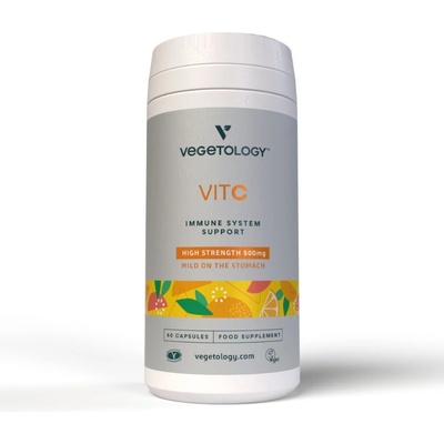Vegetology Vitamin C a bioflavonoidy pro podporu imunity 60 kapslí