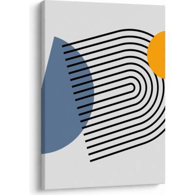 Obraz - Minimalistická abstrakce N⁰2, jednodílný 50x70 cm