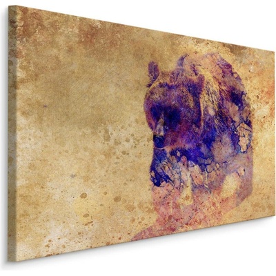 MyBestHome BOX Plátno Divoký Medvěd Varianta: 40x30