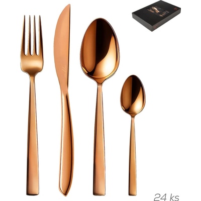 Orion 24-ks sada príborov COPPER, medená