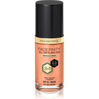 Max Factor Facefinity All Day Flawless dlhotrvajúci make-up SPF20 C82 Deep Bronze 30 ml