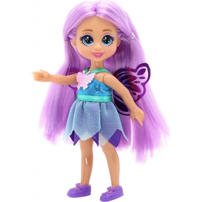 Funville Dreameez mini víla v kornútku fialové vlásky