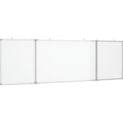 vidaXL Magnetická skládací tabule 160 x 60 x 1,7 cm hliníková