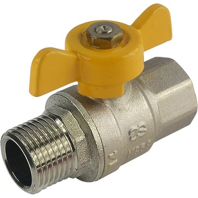 Klum, Kohout kulový plyn, MxF, 1", PR31A