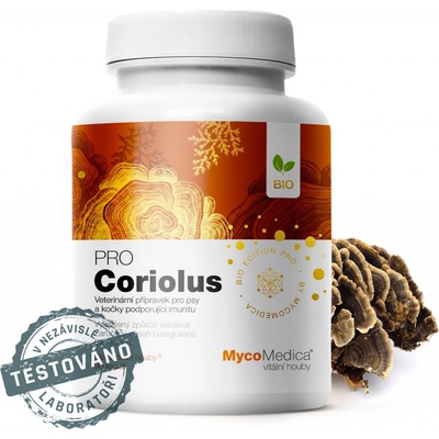 MycoMedica PRO Coriolus 90 rostlinných kapslí
