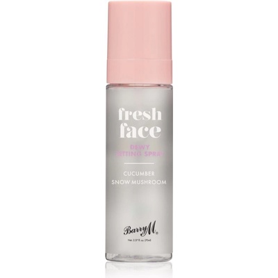 Barry M Fresh Face fixačný sprej Cucumber & Snow Mushroom 70 ml