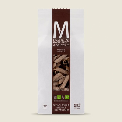 Pasta Mancini Penne celozrnné 500 g