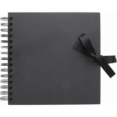 DP Craft Album kroužkové univerzální 20,5 CM X 20,5 CM SCRAPBOOK BLACK (40 PAGES)