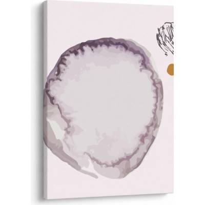 Obraz - Fialový minimalismus N⁰4, jednodílný 50x70 cm
