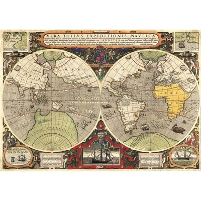 Clementoni Historická mapa sveta 6000 dielov