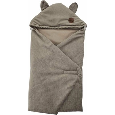 EKO do autosedacky Velvet Dark Beige 110x100cm