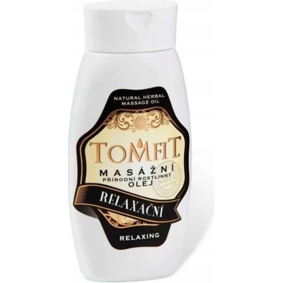 TOMFIT přírodní masážní olej – Relaxační 250 ml – Hledejceny.cz