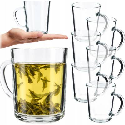 Kadax Sklenice na kávu 6 x 410 ml