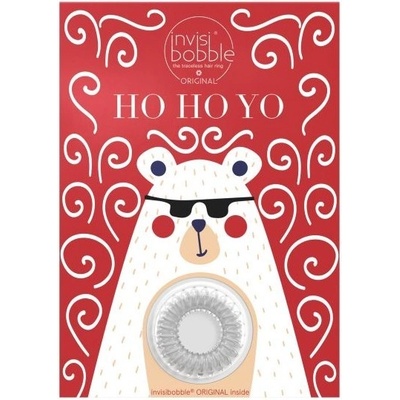 Invisibobble ORIGINAL Wishlist Greeting Card Ho Ho Yo - Pohlednice + gumička Crystal 1 ks – Hledejceny.cz