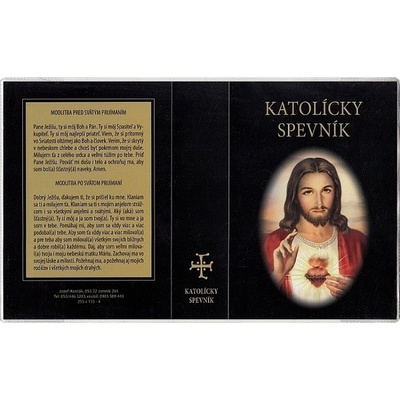Obal: na Katolícky spevník - Božské Srdce Ježišovo - 4 PJ
