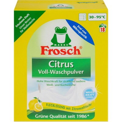Frosch prostředek na praní Univerzal Citrus 1,35 kg